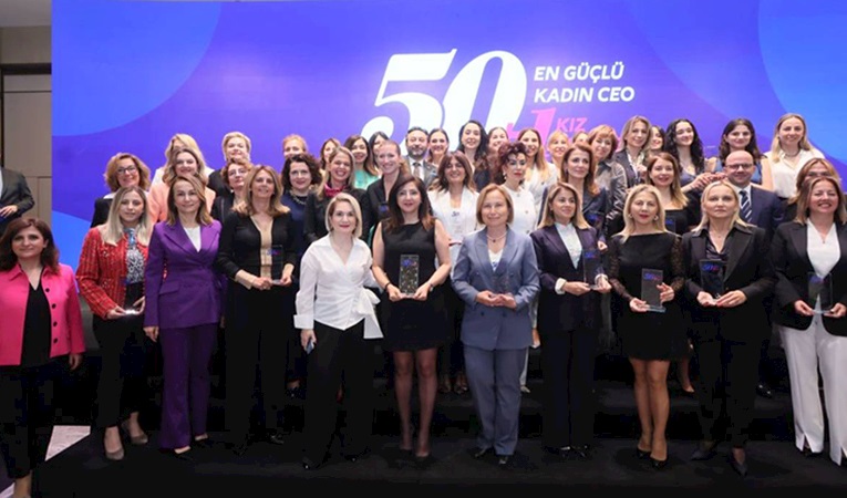 En Güçlü 50 Kadın CEO, ödüllerini aldı