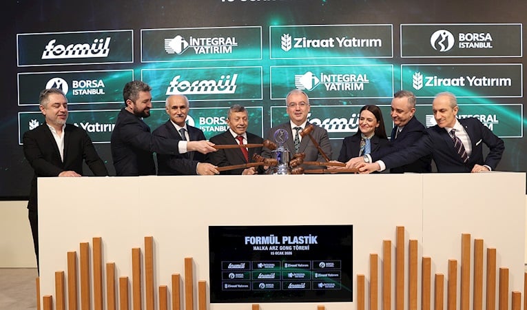Borsa İstanbul'da gong Formül Plastik için çaldı