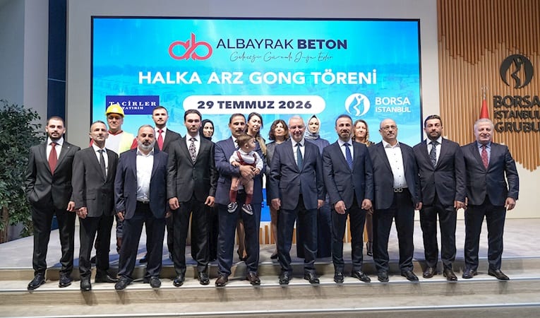 Borsa İstanbul'da gong Albayrak Hazır Beton için çaldı