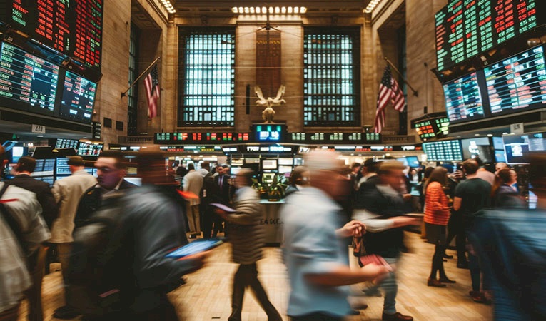 New York borsası düşüşle açıldı