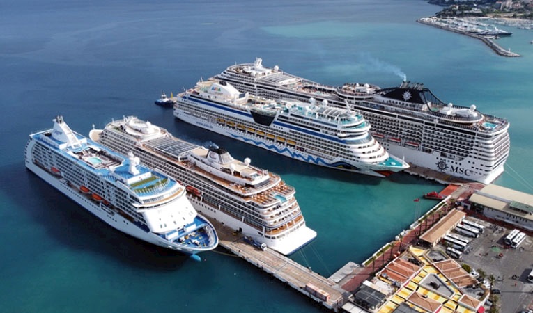 Kuşadası ve İstanbul lider: Türkiye kruvaziyer turizminde yüz güldüren rakamlar