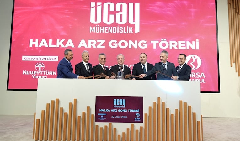 Borsa İstanbul’da gong Üçay Mühendislik için çaldı