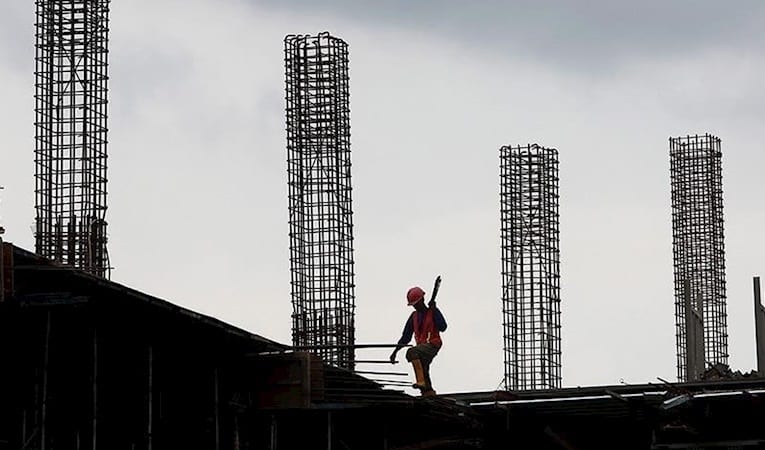 İnşaat maliyet endeksi Ocak'ta aylık bazda yüzde 9,87, yıllık yüzde 25,38 arttı