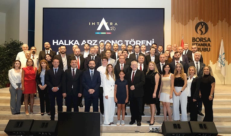 Borsa İstanbul'da gong İntetra Teknoloji için çaldı