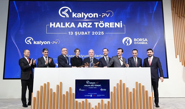 Borsa İstanbul'da gong Kalyon PV için çaldı