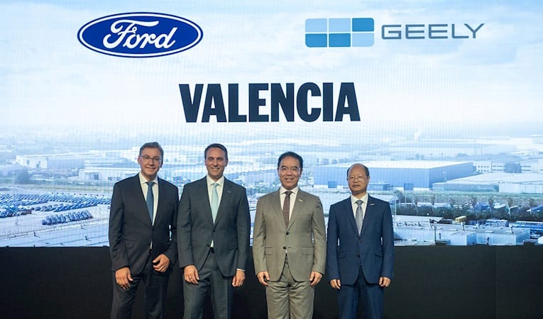 Ford ve Geely Auto İspanya'da güçlerini birleştiriyor
