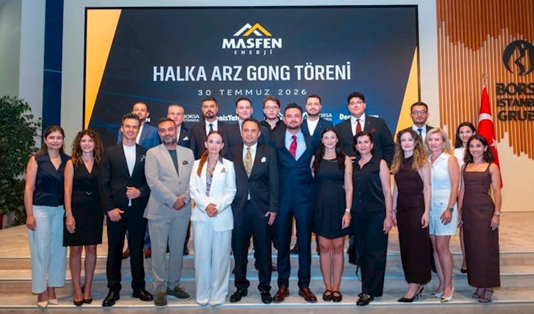 Borsa İstanbul'da gong Masfen Enerji için çaldı