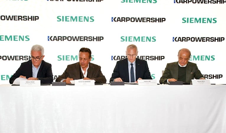 Karadeniz Holding ve Siemens Türkiye işbirliğine imza attı