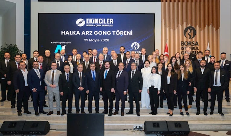 Borsa İstanbul'da gong Ekinciler Demir ve Çelik Sanayi AŞ için çaldı