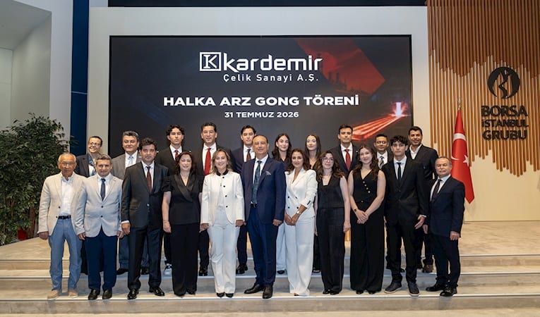 Borsa İstanbul'da gong Kardemir Çelik için çaldı
