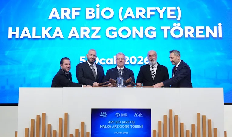 Borsa İstanbul'da yılın ilk gongu ARF Bio için çaldı