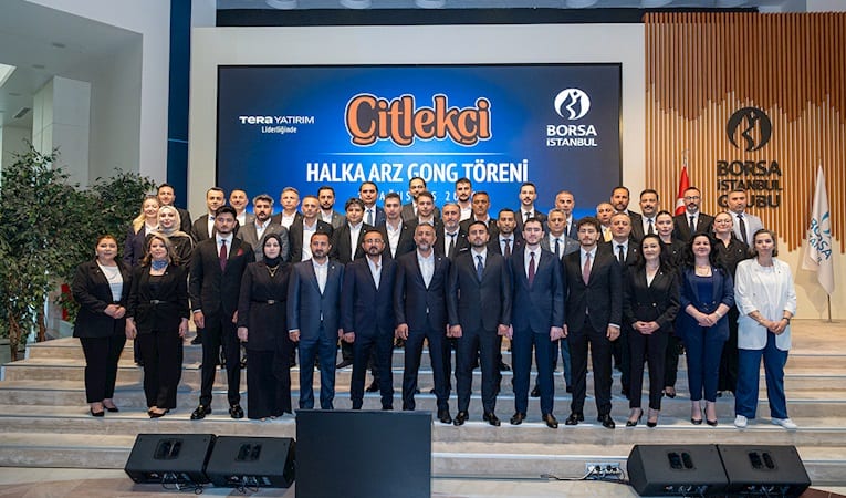 Borsa İstanbul'da gong Çitlekçi için çaldı