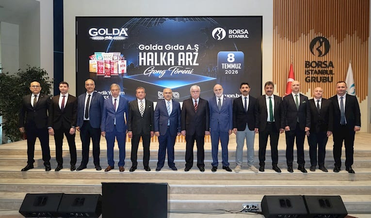 Borsa İstanbul’da gong Golda Gıda için çaldı
