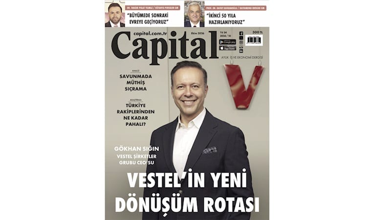Capital 2026 Ekim Sayısı Bayilerde