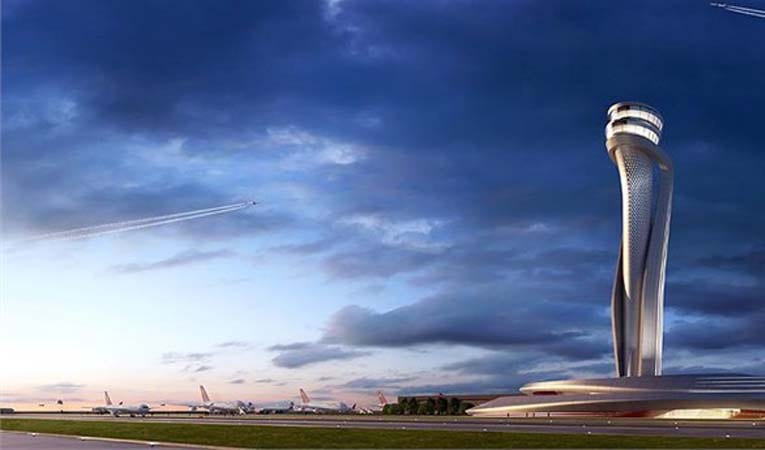 İşte 3 . havalimanının kulesi