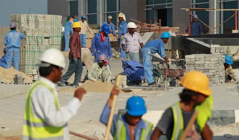 En çok göçmen işçi Körfez'de