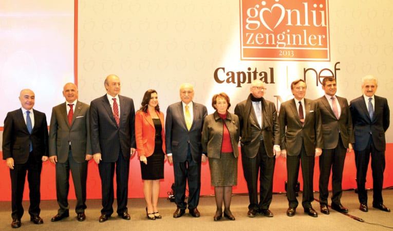 Gönlü Zenginler için ödül töreni