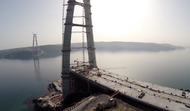 Üçüncü köprü bu yaz açılacak