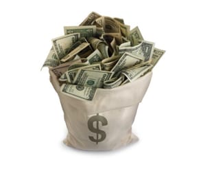 Critical increase in the transition to profitability