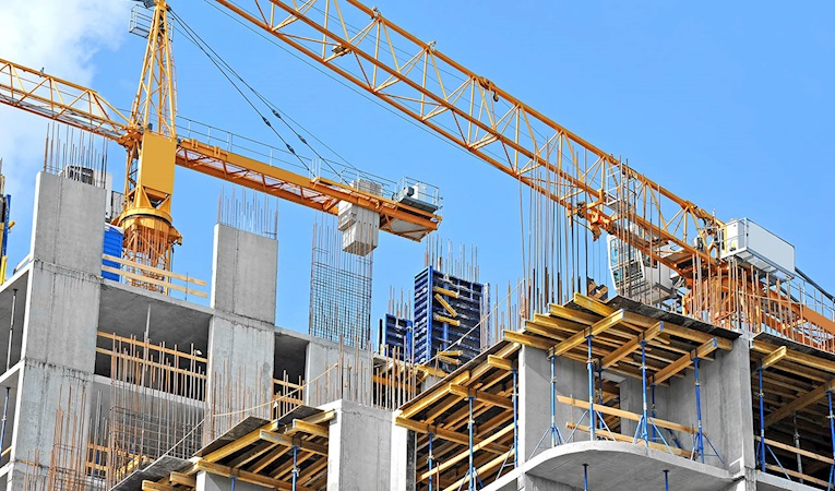 İnşaat üretimi Ekim'de yıllık bazda artarken, aylık bazda azaldı