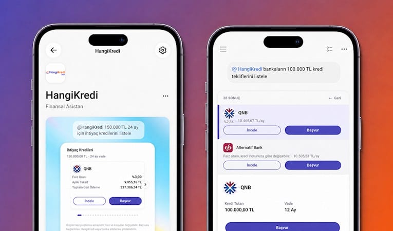 HangiKredi kredi karşılaştırma deneyimini ChatGPT'ye taşıdı