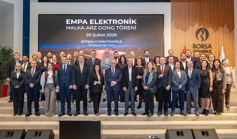 Borsa İstanbul'da gong Empa Elektronik için çaldı