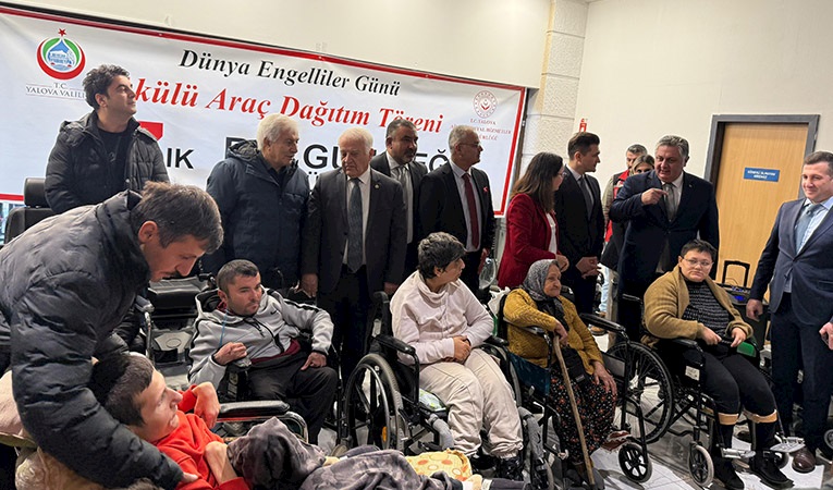 İDO'dan engelli bireylere destek