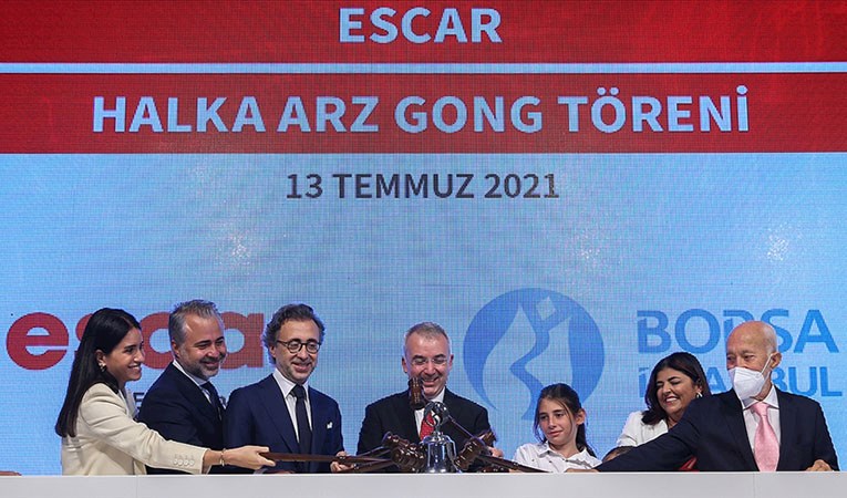 Halka arzını tamamlayan Escar, Borsa İstanbul'da işlem görmeye başladı