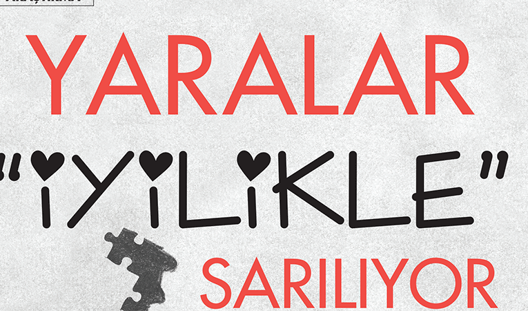 Yaralar iyilikle sarılıyor