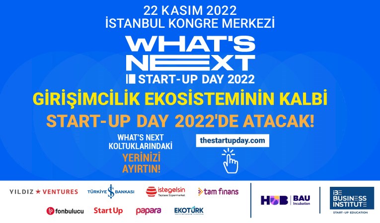 Start-Up Day 2022 girişimcilere sürekli bir mecra sunacak: Girişimci ile yatırımcı doğrudan buluşacak