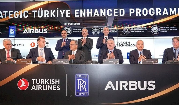 THY, Airbus ve Rolls-Royce işbirliği: Stratejik Türkiye İlerleme Programı tanıtıldı