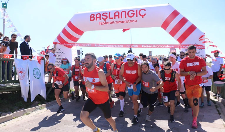 Nef Vakfı düzenledi: Zafer Maratonu 6 gün sürecek