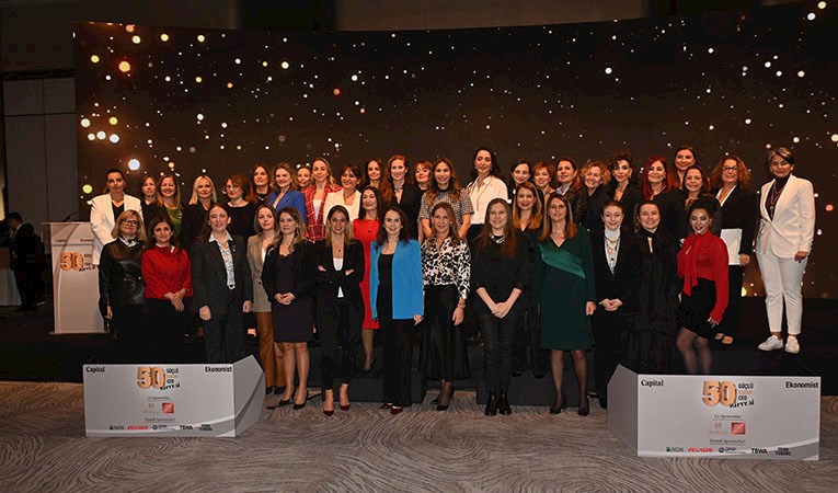 En güçlü 50 kadın CEO ödüllerini aldı