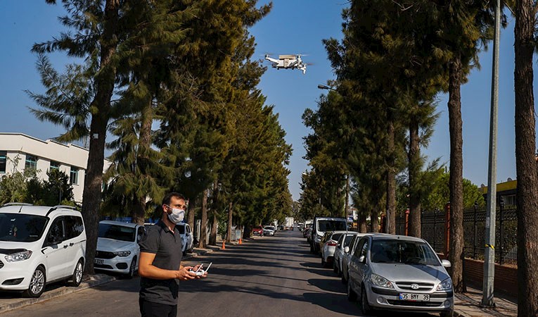 Su sayaçları artık "drone" ile okunuyor