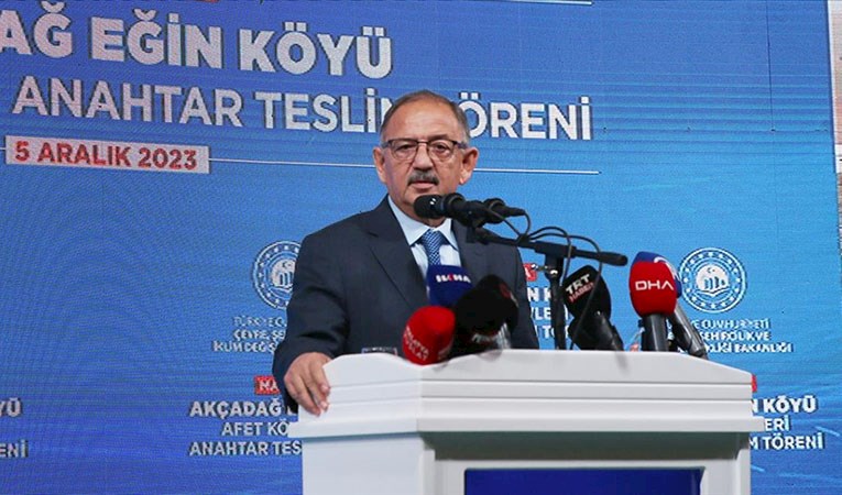 Bakan Özhaseki: Yerinde dönüşüme 250 bin civarında müracaat var