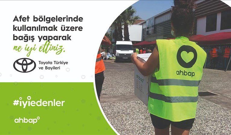 Toyota Türkiye’den Ahbap Derneğine anlamlı bağış