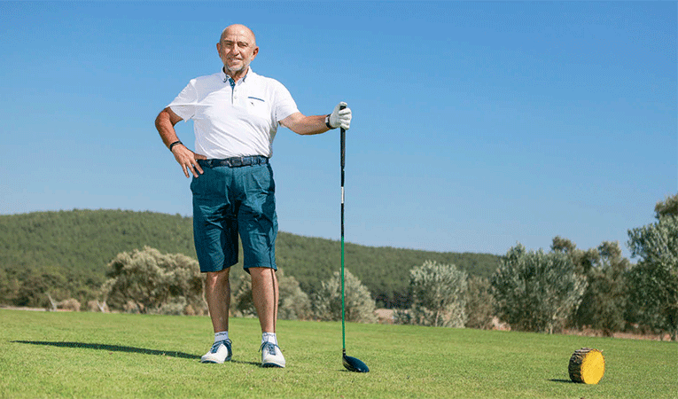 Golfte herkes kendisiyle yarışıyor