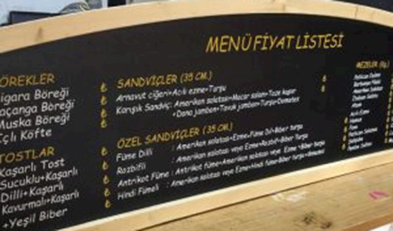 Restoran, kafe ve lokantalara düzenleme