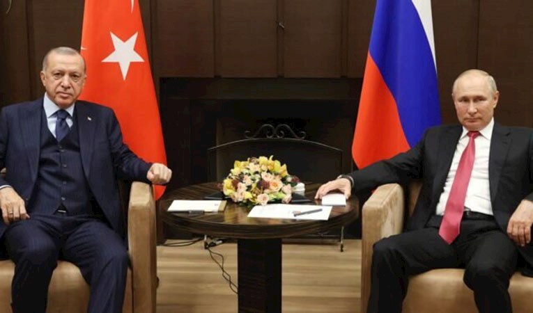 Cumhurbaşkanı Erdoğan Putin ile bir araya geldi