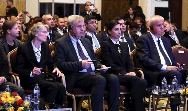 Gaye Erkan, Türk-Alman iş dünyasıyla bir araya geldi